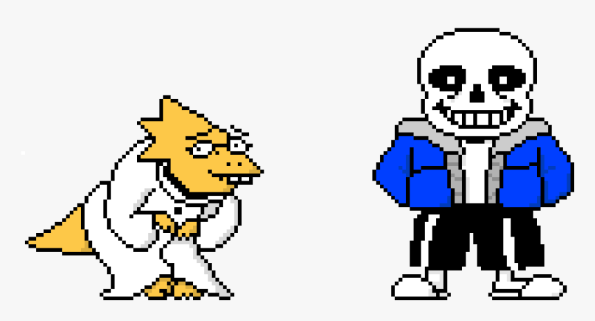 Transparent Alphys Png - Sans Cross Stitch Pattern, Png Download, Free Download