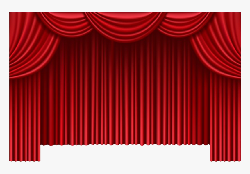 Red Curtain Png Clipart Background - Transparent Red Curtain Png, Png Download, Free Download