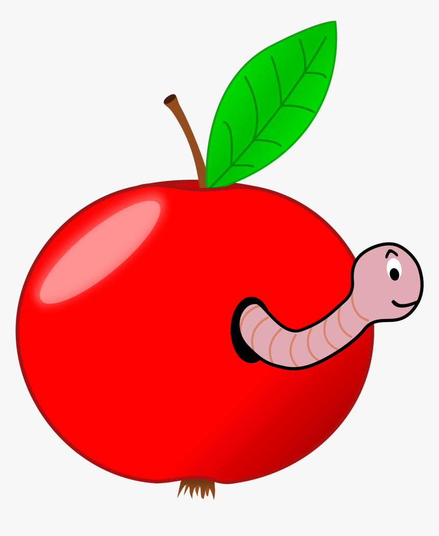 Bitten Apple Clipart Free - Apple With A Hole, HD Png Download, Free Download