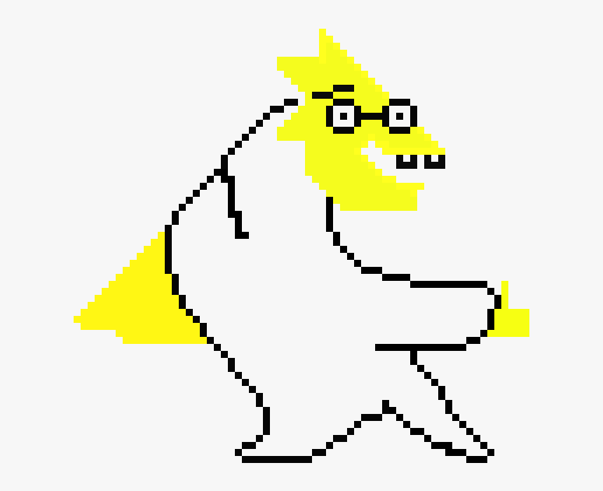 Undertale Alphys Png, Transparent Png, Free Download