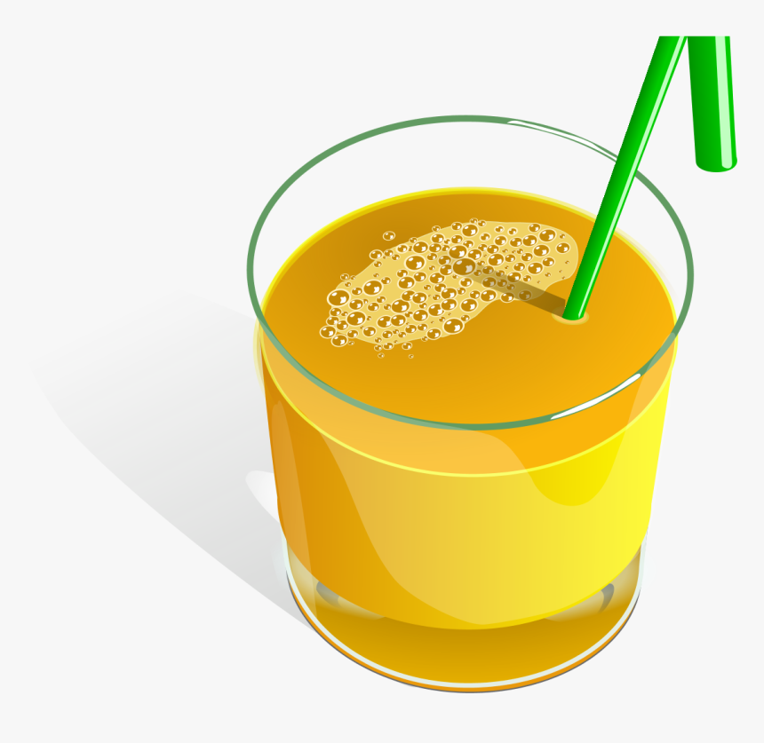 Lemonade Clipart Empty Juice Glass - Glass Of Juice, HD Png Download, Free Download