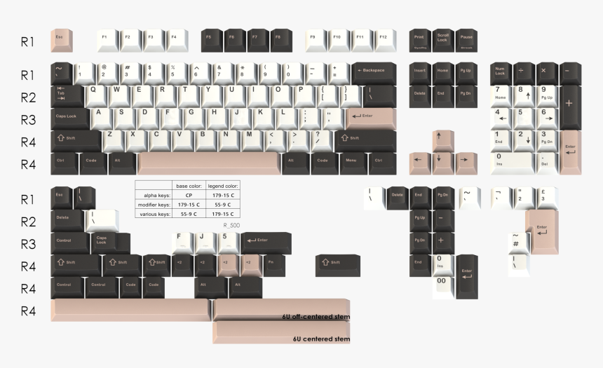 Gmk Olivia Base Kit, HD Png Download, Free Download