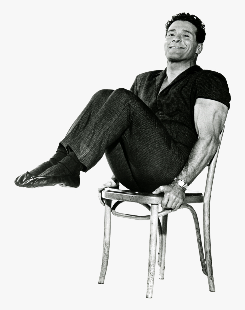Jack Lalanne, The He Man Before It Was Cool To Be A - Guy On The Chair Png, Transparent Png, Free Download
