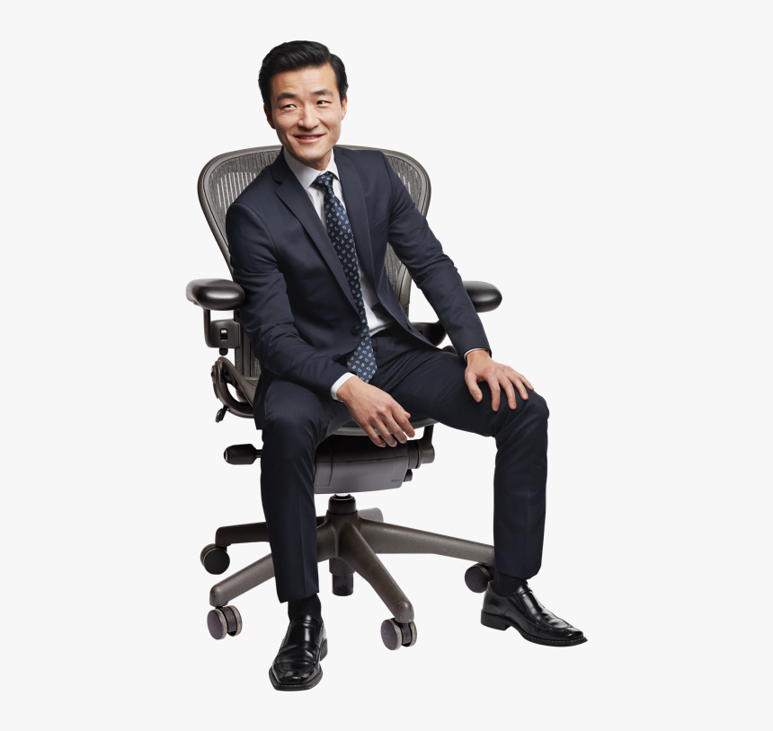 Eqt Partners, Munich - Man On Chair No Background, HD Png Download, Free Download