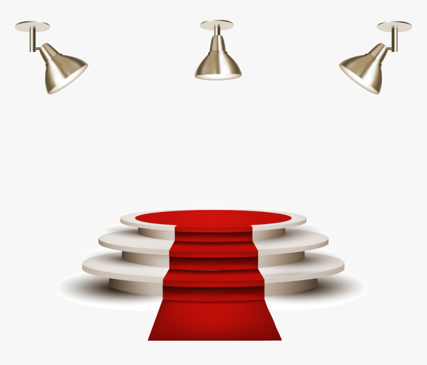 Stage Light Effect Png High Quality Image - Curtains And Red Carpet, Transparent Png, Free Download
