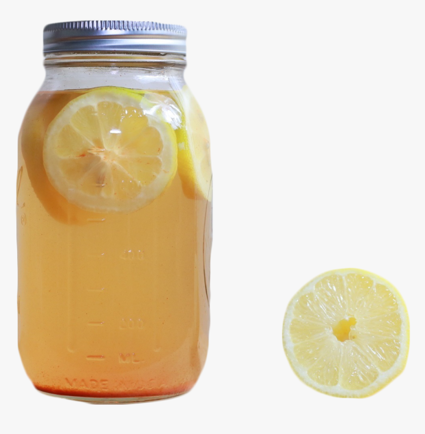 Orange Drink Lemonade Mason Jar - Domaine De Canton, HD Png Download, Free Download