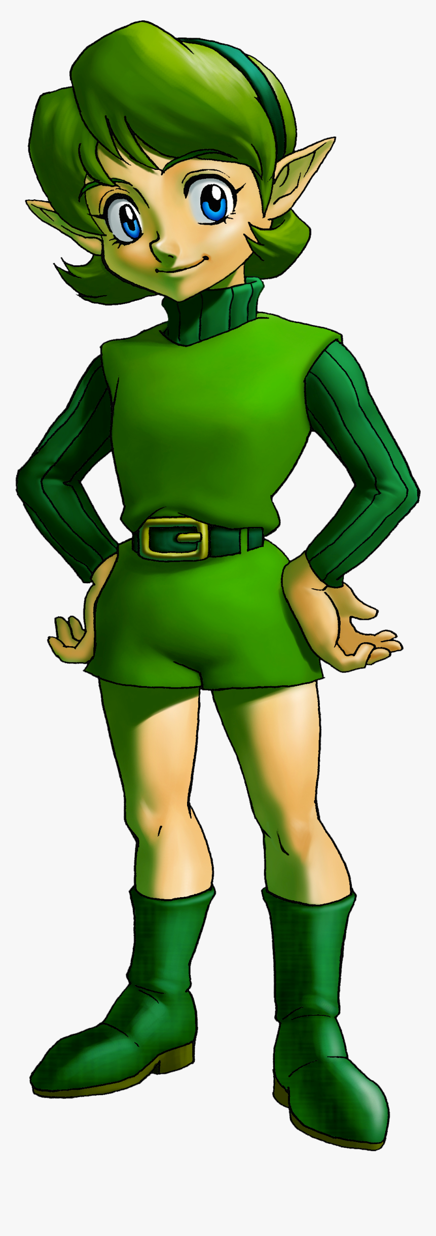 Https - //static - Tvtropes - - Ocarina Of Time Saria, HD Png Download, Free Download