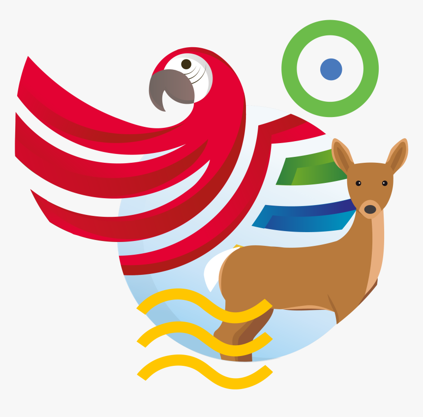 Día Del Ave Nacional, La Guacamaya Roja Y Del Mamífero - Guacamaya De Honduras Png, Transparent Png, Free Download