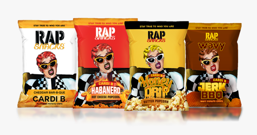 Cardi B Rap Snacks, HD Png Download, Free Download