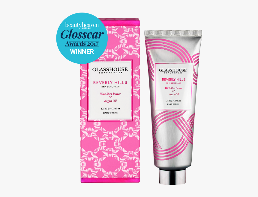 Beverly Hills Pink Lemonade 125ml Hand Creme By Glasshouse - Glasshouse Rio De Janeiro Hand Cream, HD Png Download, Free Download