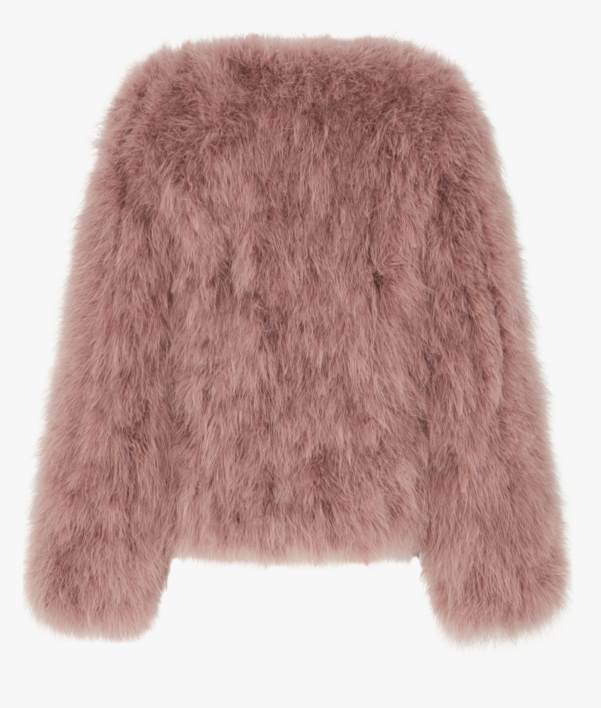 Blush Feather Jacket - Fur Clothing, HD Png Download, Free Download