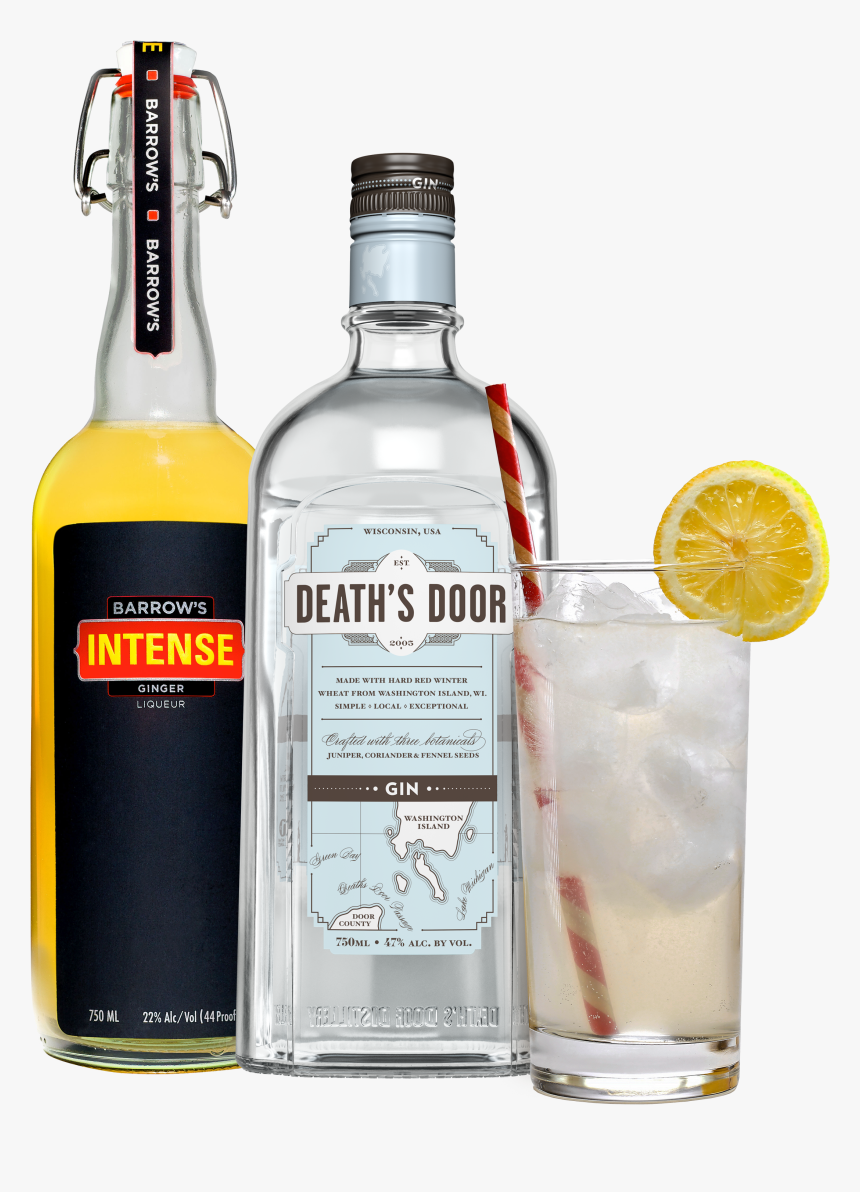 Intense Gin Lemonade - Death's Door Gin Png, Transparent Png, Free Download