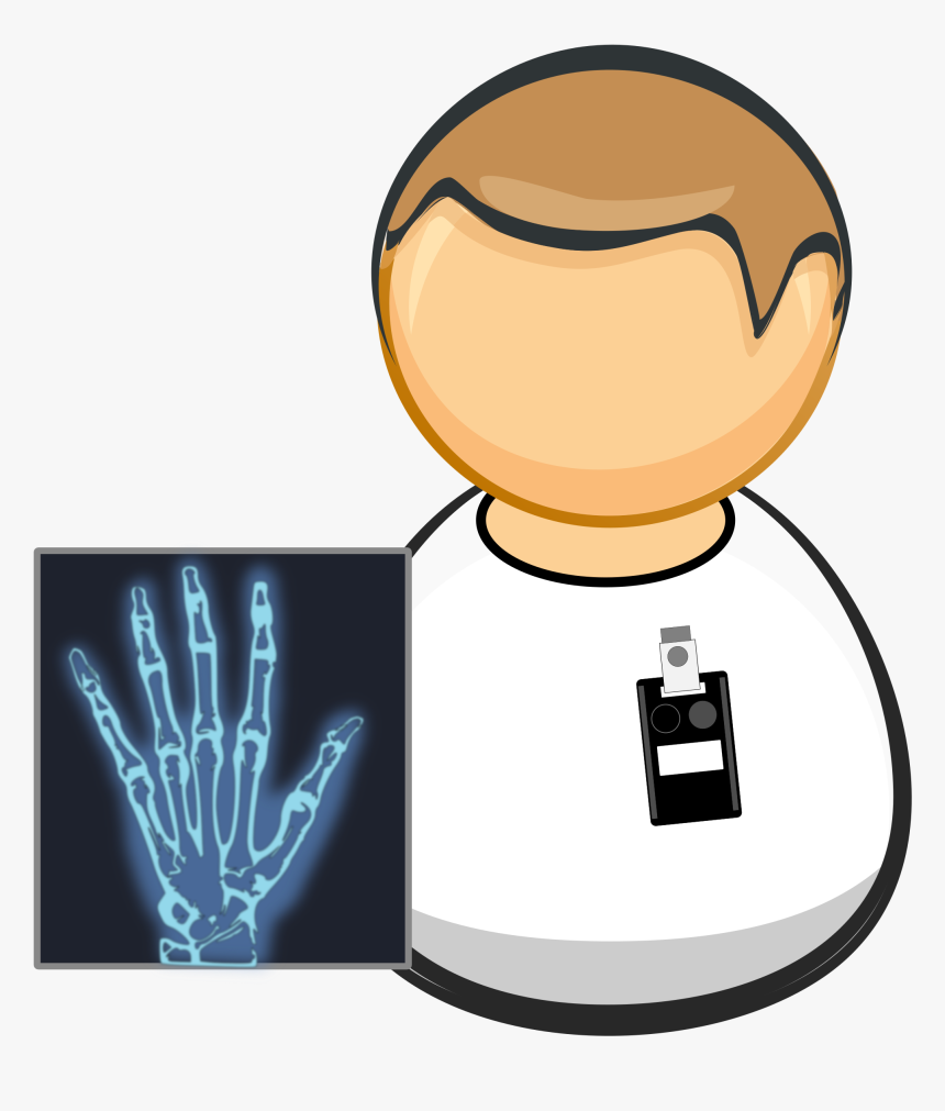 X-ray Worker Clip Arts - X Ray Technician Icon, HD Png Download, Free Download