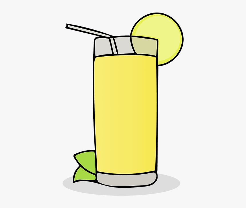 Lemonade, Beverage, Citrus, Cold, Drink, Fruit, Juice - Lemon Juice Clip Art, HD Png Download, Free Download