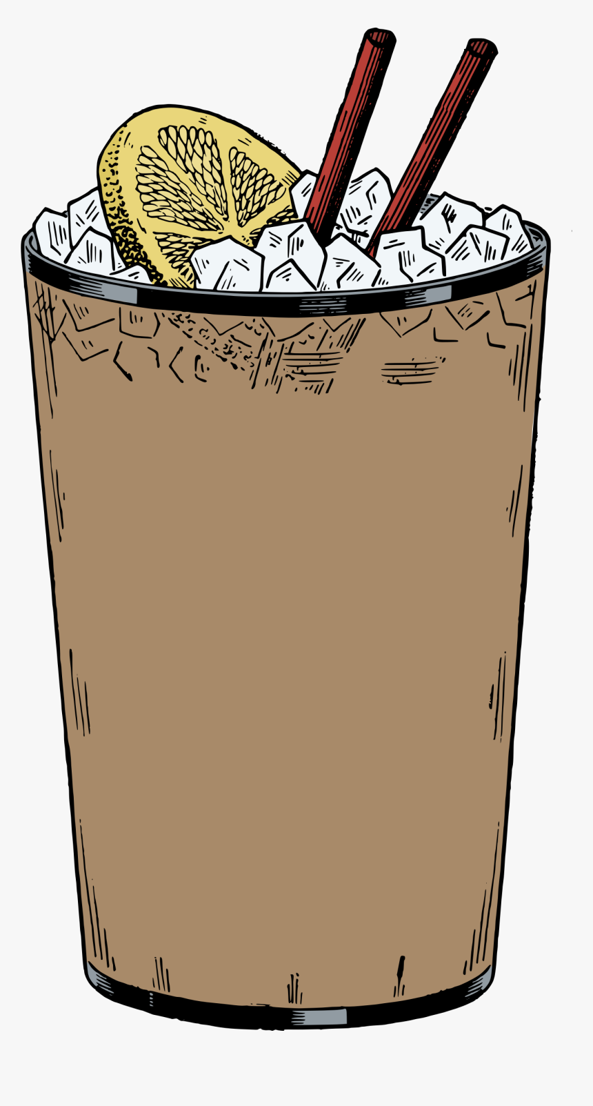 Pint Glass,drink,alcoholic Drink - Coffee Colour Vector Png, Transparent Png, Free Download