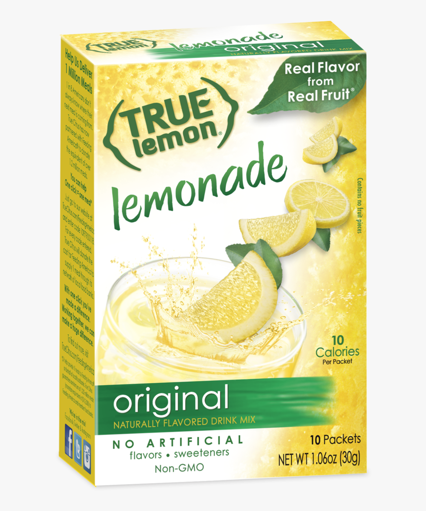 True Lemon Lemonade Packets, HD Png Download, Free Download