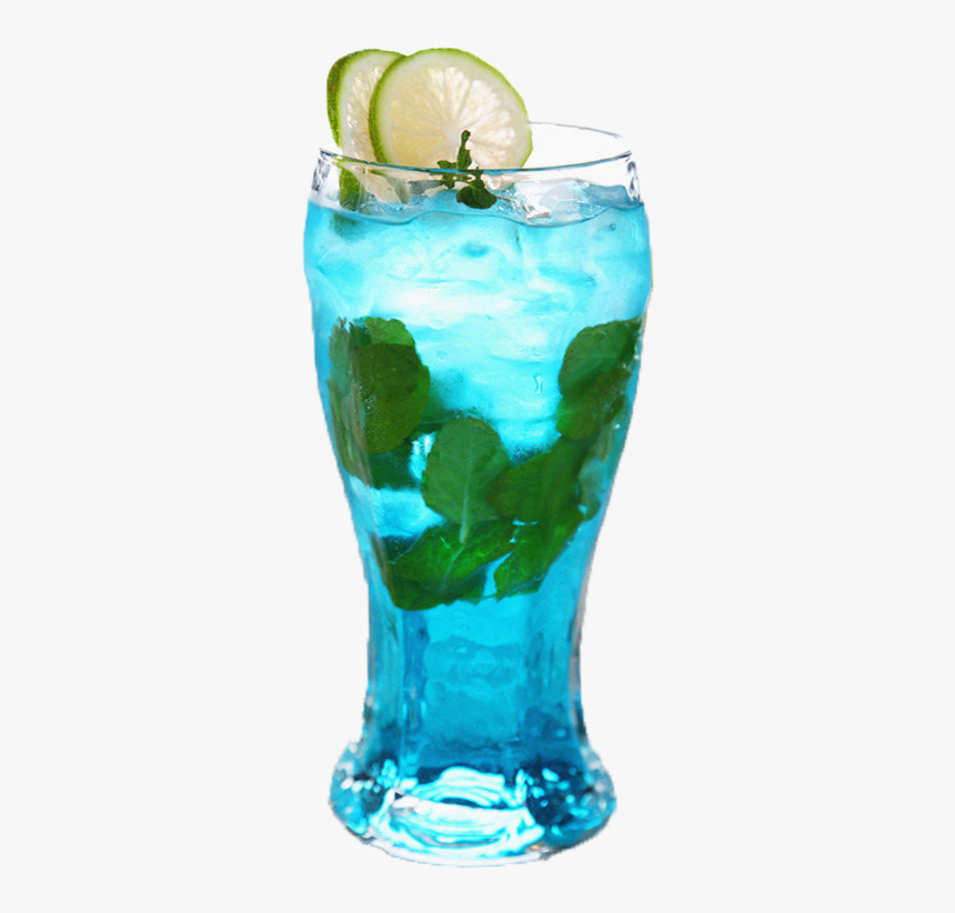 Blue Curacao Mojito Png, Transparent Png, Free Download