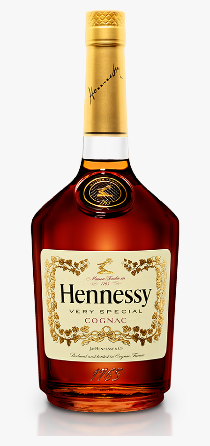 Transparent Henny Bottle Png - Hennessy Liquor, Png Download - kindpng.