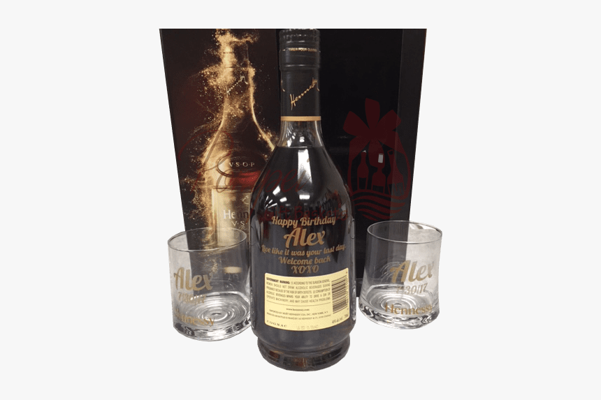 Hennessy Vsop Privilege Gift Set, Hennessy Vsop Glass - Hennessy Vsop Engraving, HD Png Download, Free Download