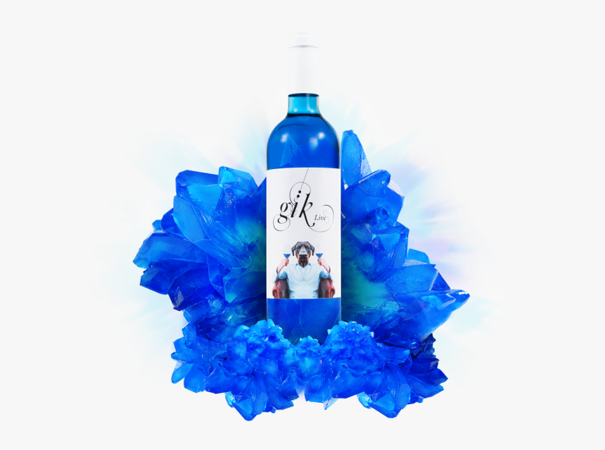 Gik Blue Wine, HD Png Download, Free Download