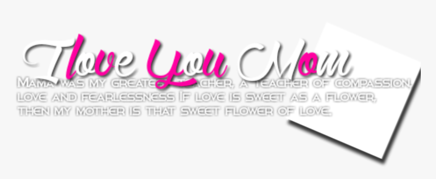 Mothers Day Png Text, Transparent Png, Free Download