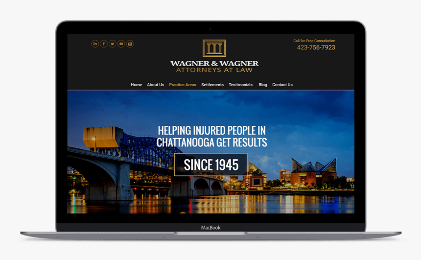 Wagner & Wagner Attorneys At Law - Led-backlit Lcd Display, HD Png Download, Free Download