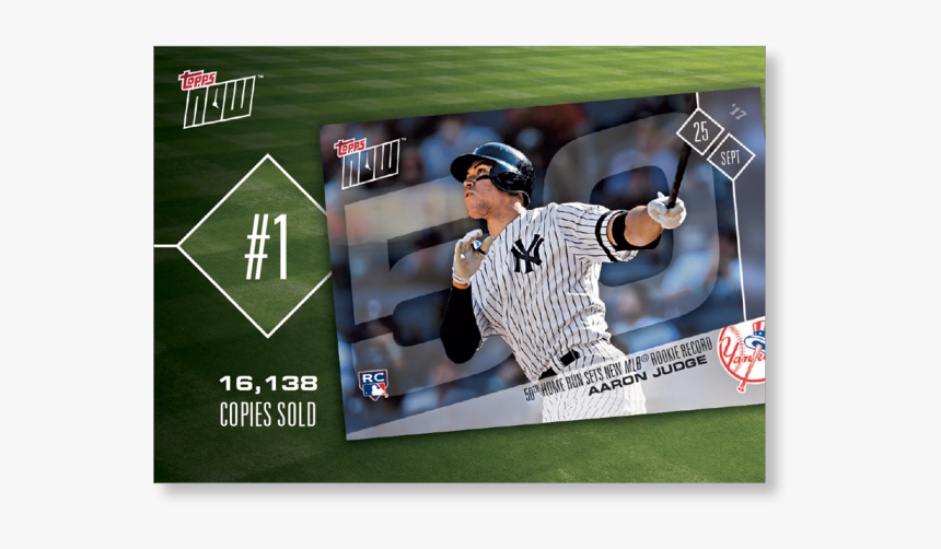 2018 Topps Series 1 Baseball Aaron Judge Topps Now® - Postal De Vladimir Guerrero Jr, HD Png Download, Free Download