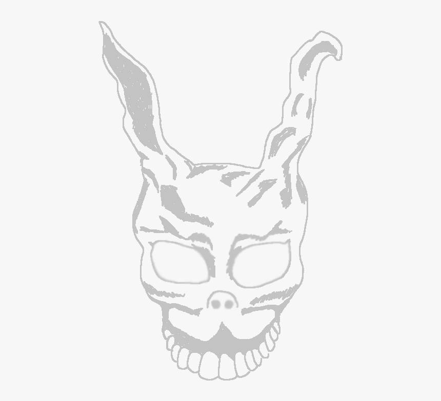 Transparent Rabbit Outline Png - Donnie Darko Svg, Png Download, Free Download