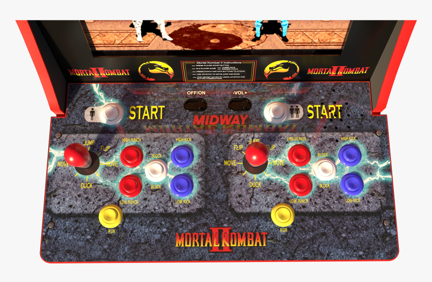 Mortal Kombat 2 Arcade 1up, HD Png Download, Free Download