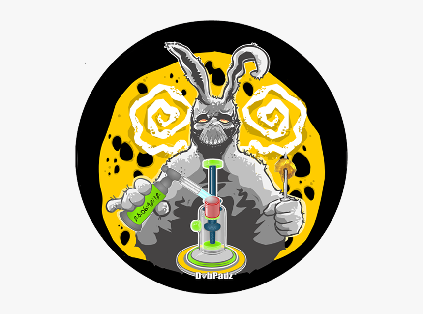 Dabbie Darko Die Cut Dab Pad - Dab Padz Danny Darki, HD Png Download, Free Download