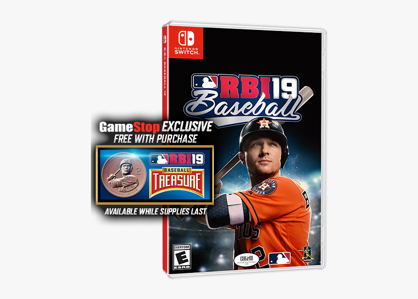 Baseball Treasure™ And Rbi Baseball 19, HD Png Download, Free Download