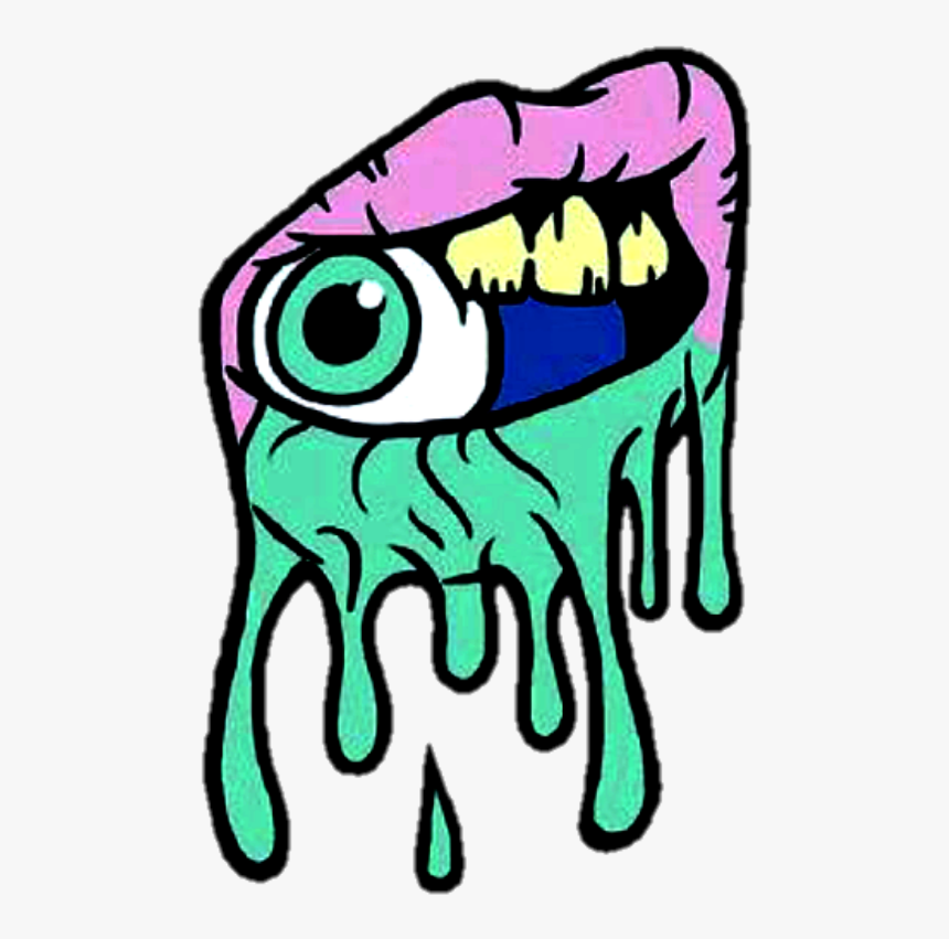 Drip Drawing Sticker - Drawing Of Drip, HD Png Download, Free Download