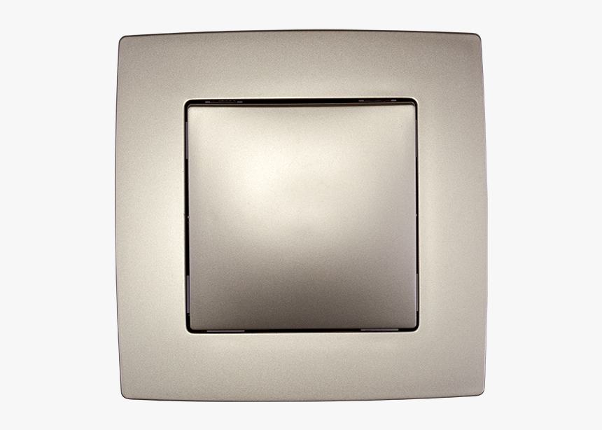 Switch 1 Button 2 Way Switch City Champagne Metallic - Buckle, HD Png Download, Free Download