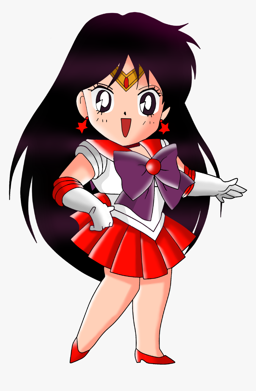 Sailor Mars Chibi Minecraft Anime, Sailor Mars, Sailors, - Sailor Mars Chibi Png, Transparent Png, Free Download