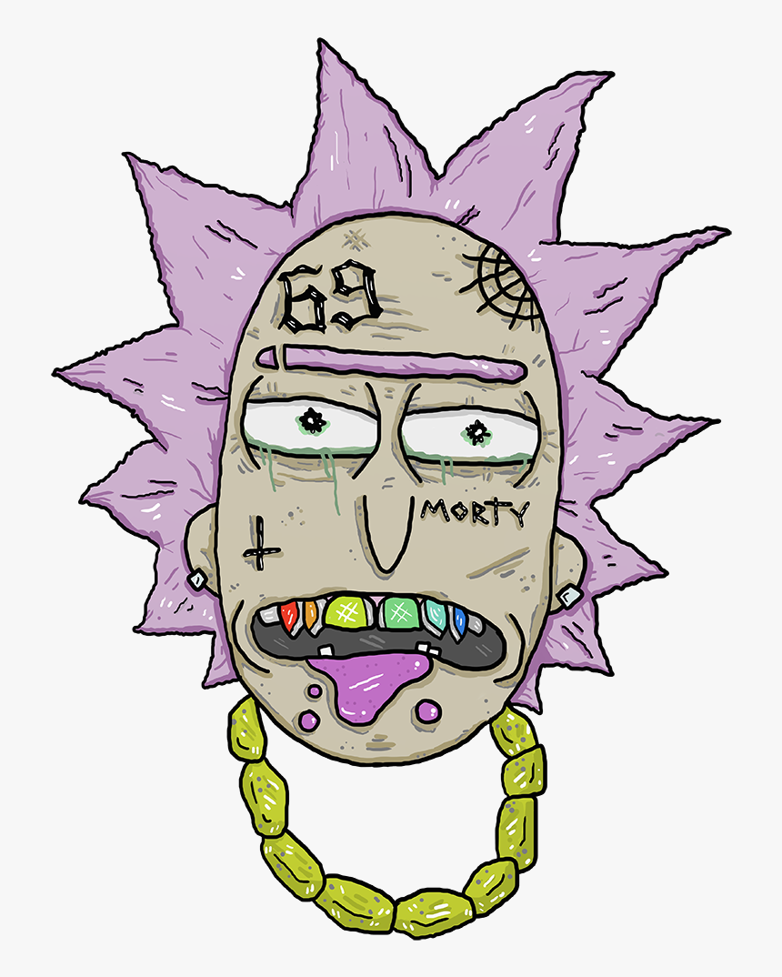 Transparent Rick Sanchez Head Png - Rick And Morty Lean, Png Download, Free Download