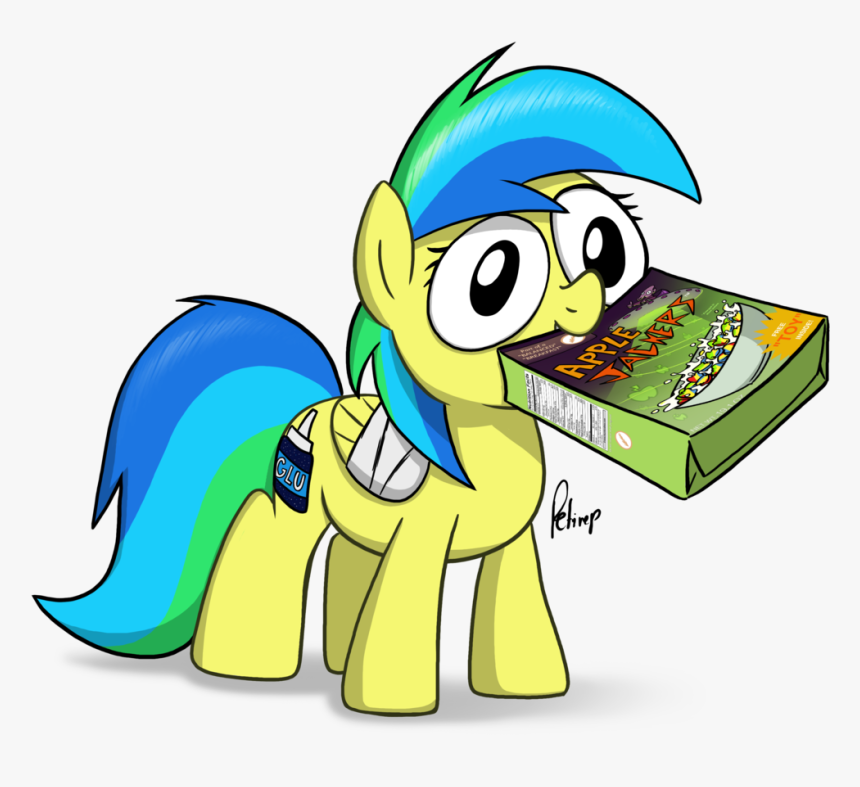 Petirep, Broken Wing, Cereal, Corn Flakes, Female, - Rainbow Dash Presents Aurora, HD Png Download, Free Download