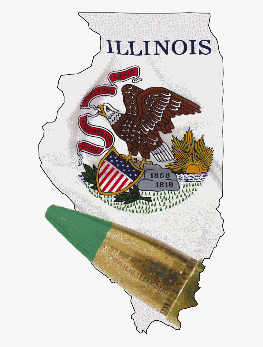 Compounding On Yesterday"s News That Illinois Now Intends - Illinois Flag Transparent, HD Png Download, Free Download