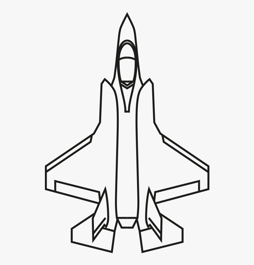 F-35 Lightning Deposit - F 35 Sketch, HD Png Download - kindpng.