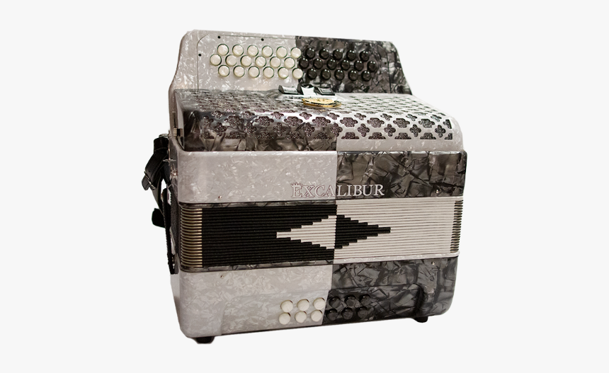 Super Classic Psi 3 Row Button Accordion 3 Switch White/gray - Trunk, HD Png Download, Free Download