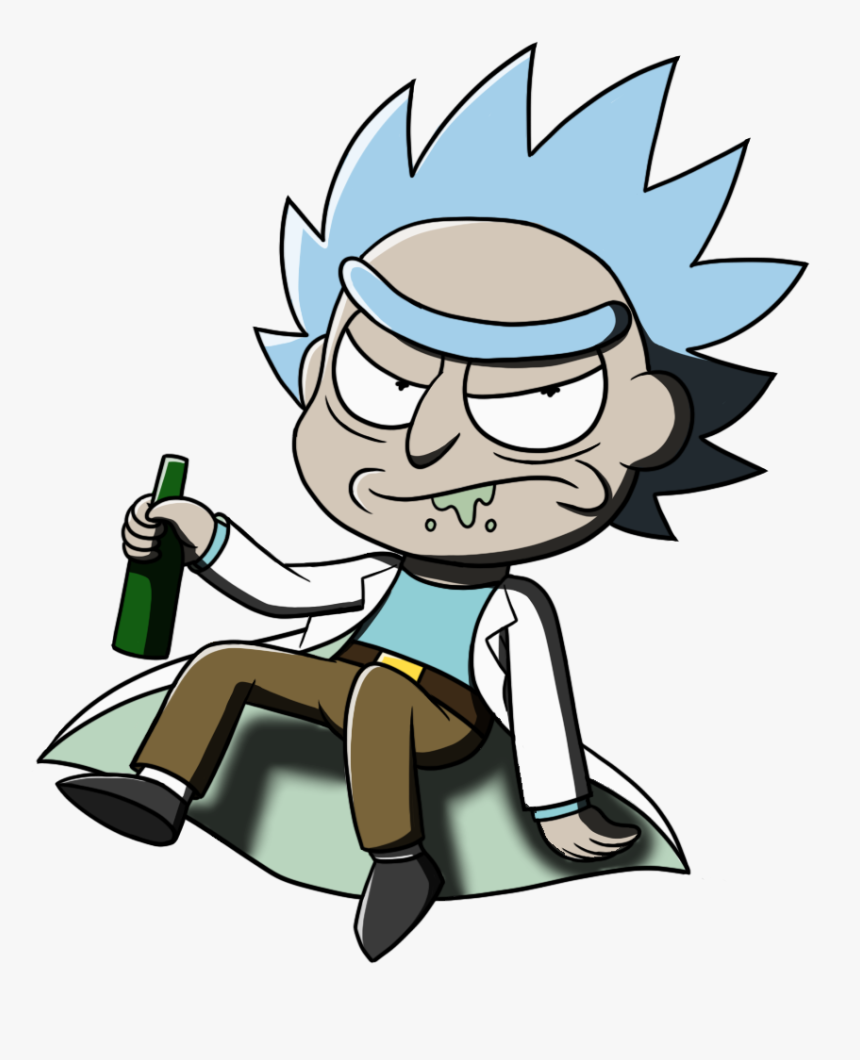 Rick Sanchez - Cartoon, HD Png Download, Free Download