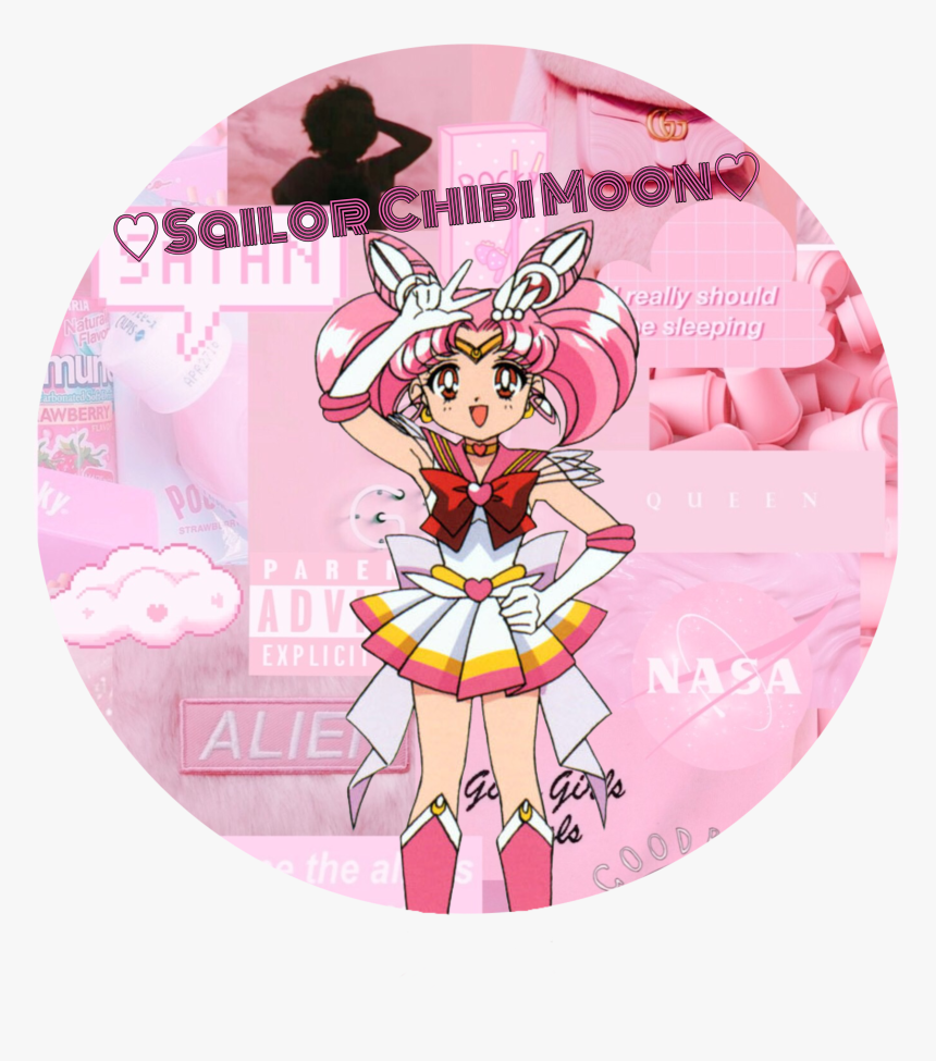 #freetoedit #sailorchibimoon ♡sailor Chibi Moon ♡ - Pink Aesthetic, HD ...