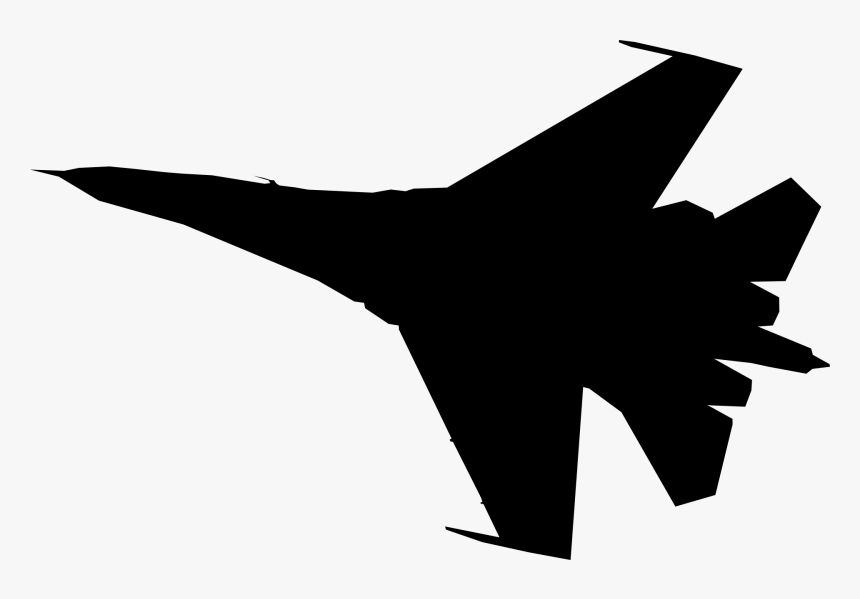 Su 27 Silhouette, HD Png Download, Free Download