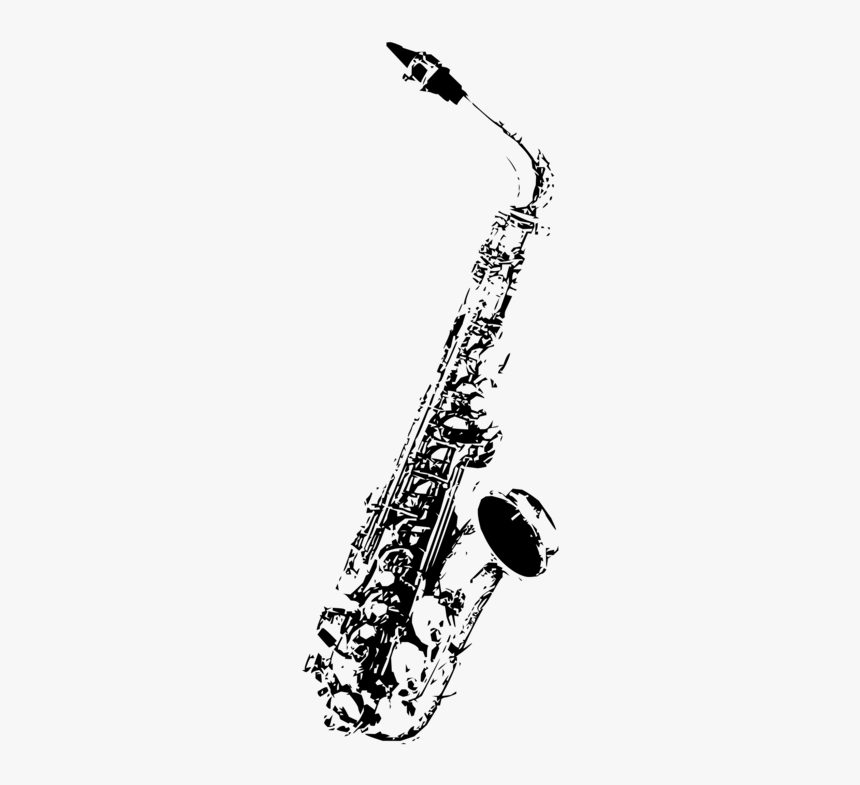 Musical Instrument,reed Instrument,mellophone - Saxophone Clip Art Transparent, HD Png Download, Free Download