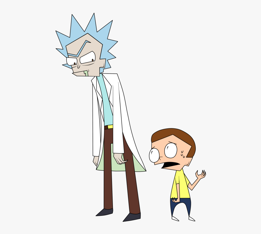 Rick And Morty Character Wearing Hat, HD Png Download, Free Download