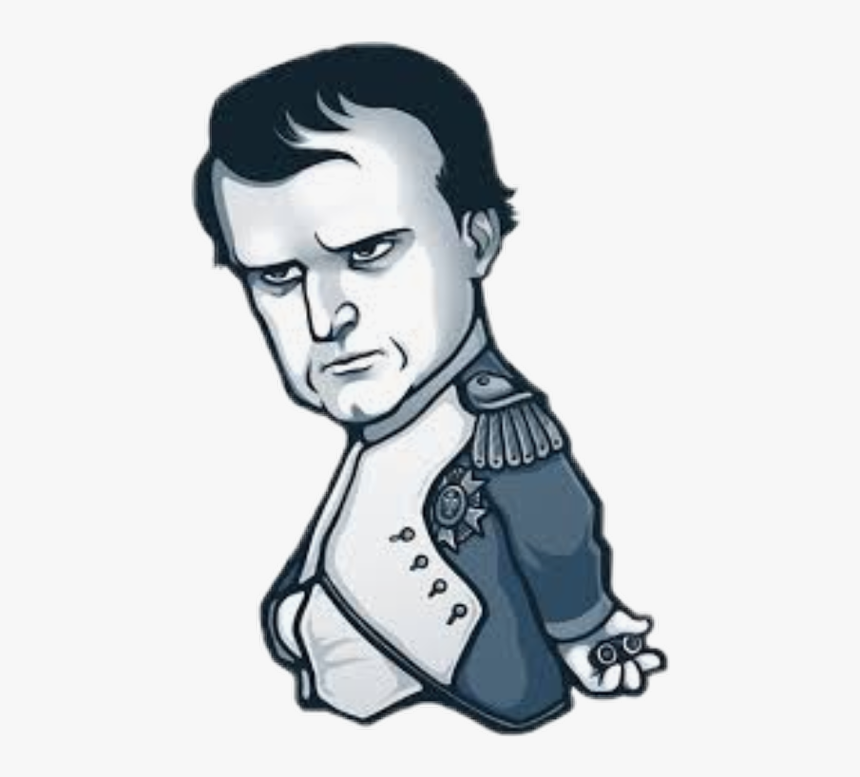 Napoleon Drawing Caricature - Napoleon Clipart, HD Png Download, Free Download