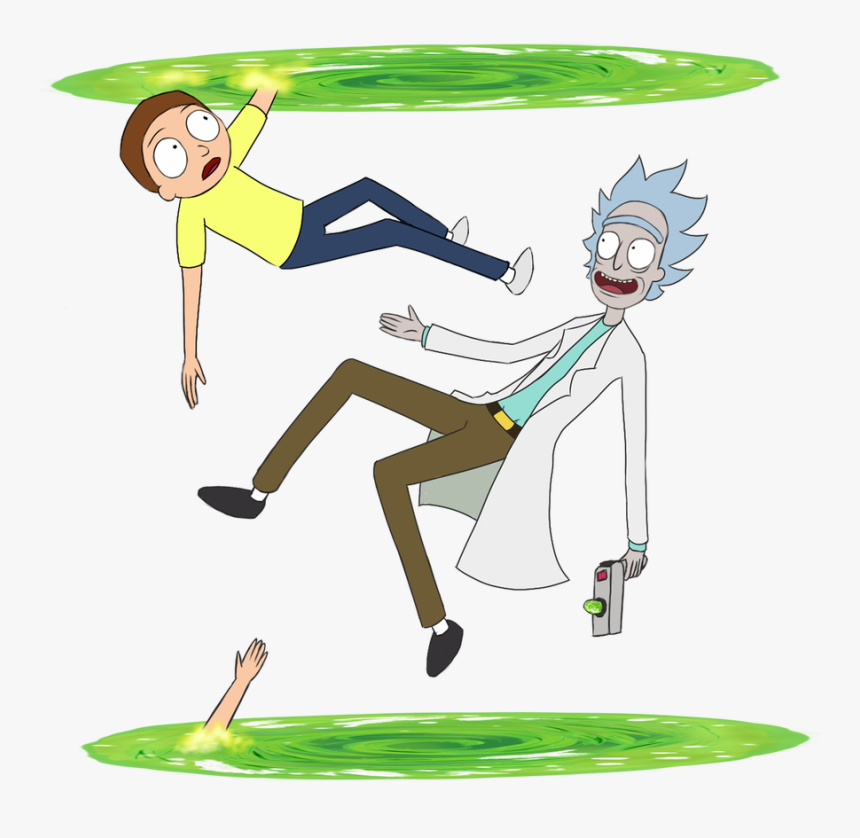 Rick And Morty Portals Rick And Morty Png Transparent Png Kindpng