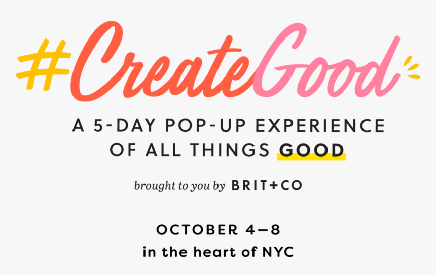 Create Good Brit And Co, HD Png Download, Free Download