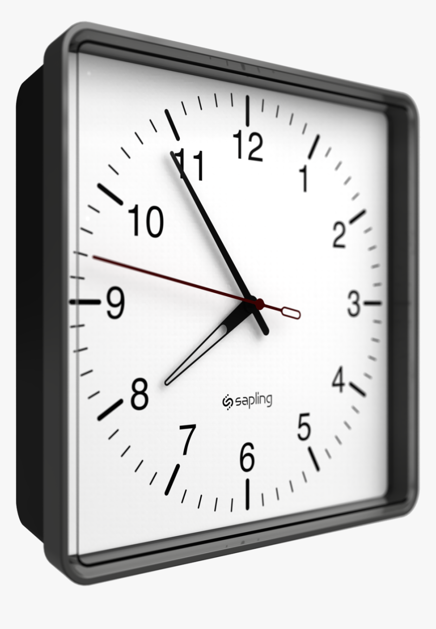 Square Analog Clock, HD Png Download, Free Download