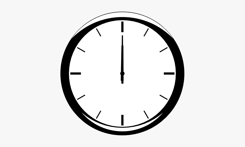 Analog Clock Clip - Cartoon Clock Transparent Background, HD Png Download, Free Download
