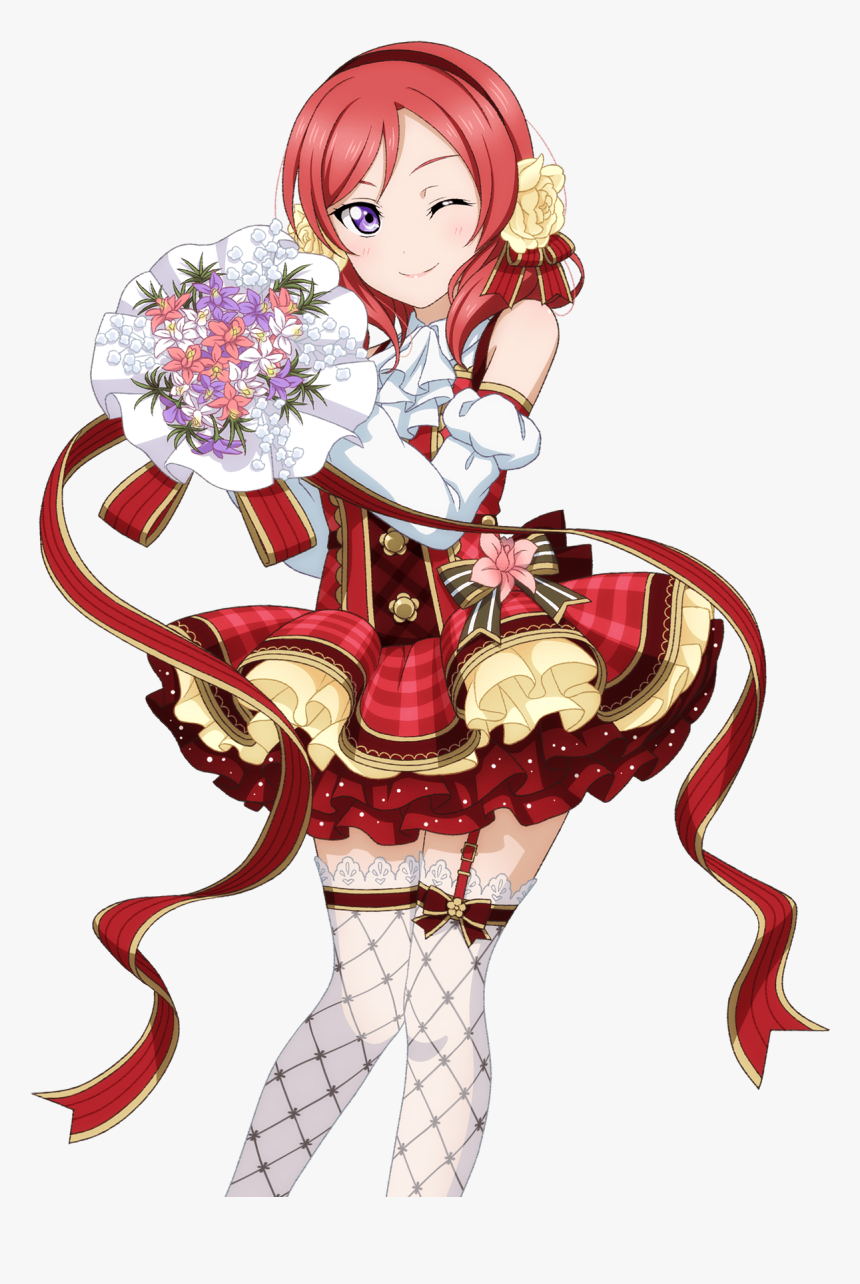 Transparent Love Live Nozomi Png - Love Live Cards Flower Bouquet, Png Download, Free Download